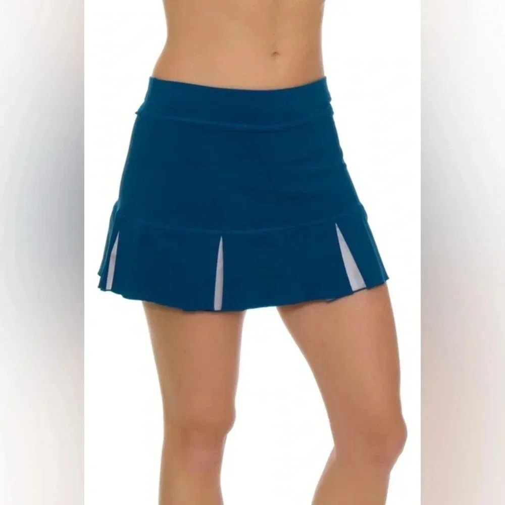Sofibella Flavor Of Wine 13" Pleated Tennis Skirt Size XL‎